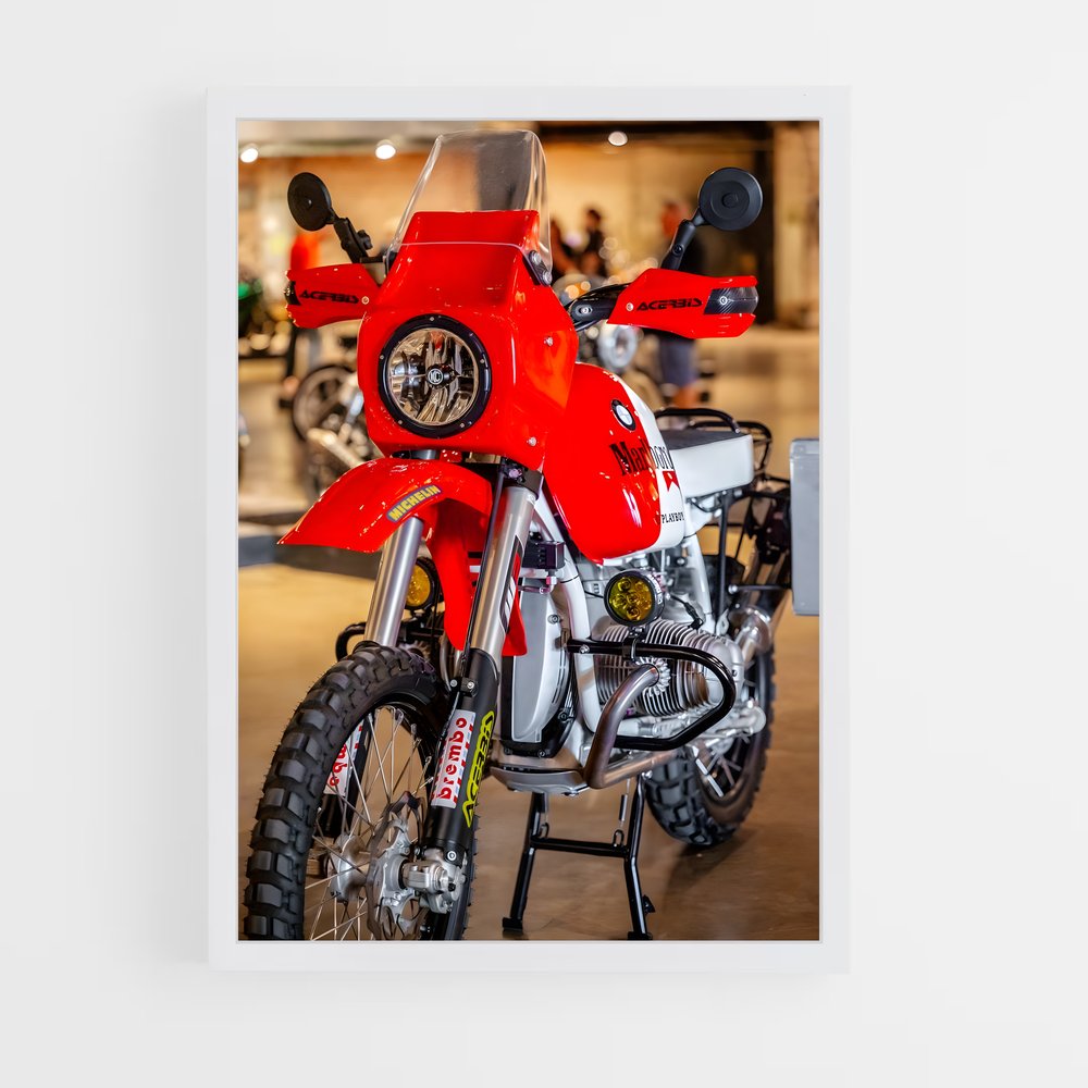 Poster Ride the Red – affiche BMW Motorrad (vue 3)